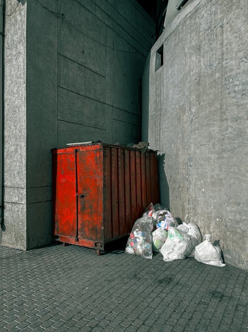 A person dressed in casual clothing, including a plaid shirt with blue, yellow, and grey tones, and grey trousers, is seen standing outdoors on a grassy area. The individual is wearing light green gloves and holding open a large black rubbish bag made of coated plastic, which is partially expanded and positioned upright. Behind them, the background features green grass and blurred natural vegetation, suggesting a garden or park setting. The scene appears to depict waste collection or disposal activity, consistent with professional rubbish removal practices. The person’s posture indicates they are ready to insert waste materials into the bag, aligning with services such as on-site clearance or private waste handling offered by waste collection specialists like Waste Collection Merton, operating in the vicinity of Merton. The natural outdoor environment and the practical use of gloves and a large rubbish bag reflect a typical scene associated with rubbish or waste management tasks meant for efficient disposal or collection outside of conventional municipal services.